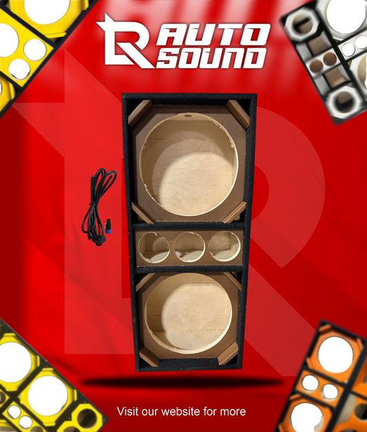 CHUCHERO BOX FOR SPEAKER OF 12 INCHES - BRAZILIAN STYLE - FREE CABLE + PLUG