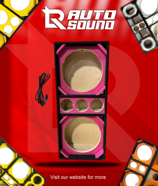 CHUCHERO BOX FOR SPEAKER OF 12 INCHES - BRAZILIAN STYLE - FREE CABLE + PLUG