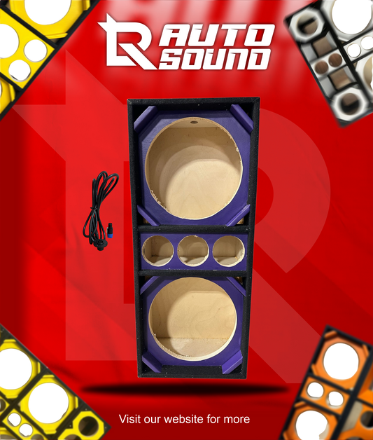 CHUCHERO BOX FOR SPEAKER OF 12 INCHES - BRAZILIAN STYLE - FREE CABLE + PLUG