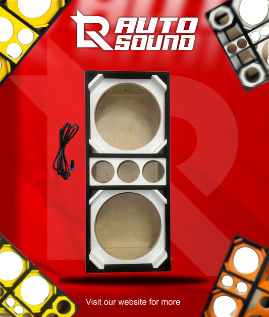 CHUCHERO BOX FOR SPEAKER OF 12 INCHES - BRAZILIAN STYLE - FREE CABLE + PLUG