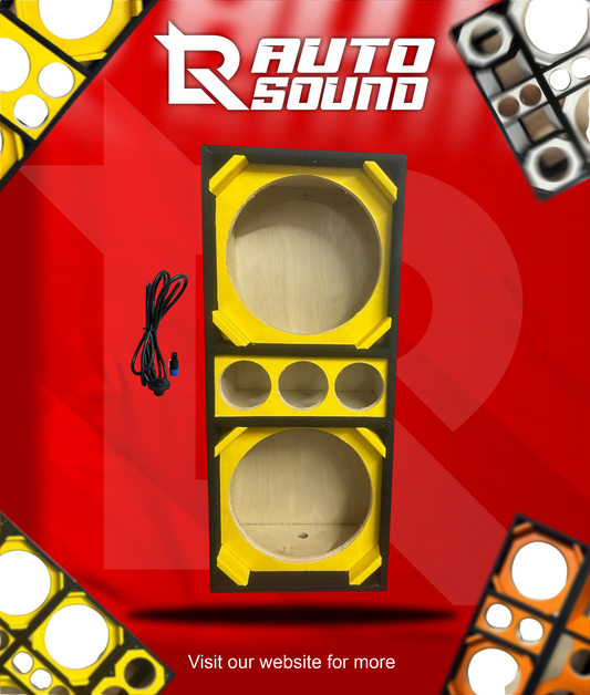 CHUCHERO BOX FOR SPEAKER OF 12 INCHES - BRAZILIAN STYLE - FREE CABLE + PLUG