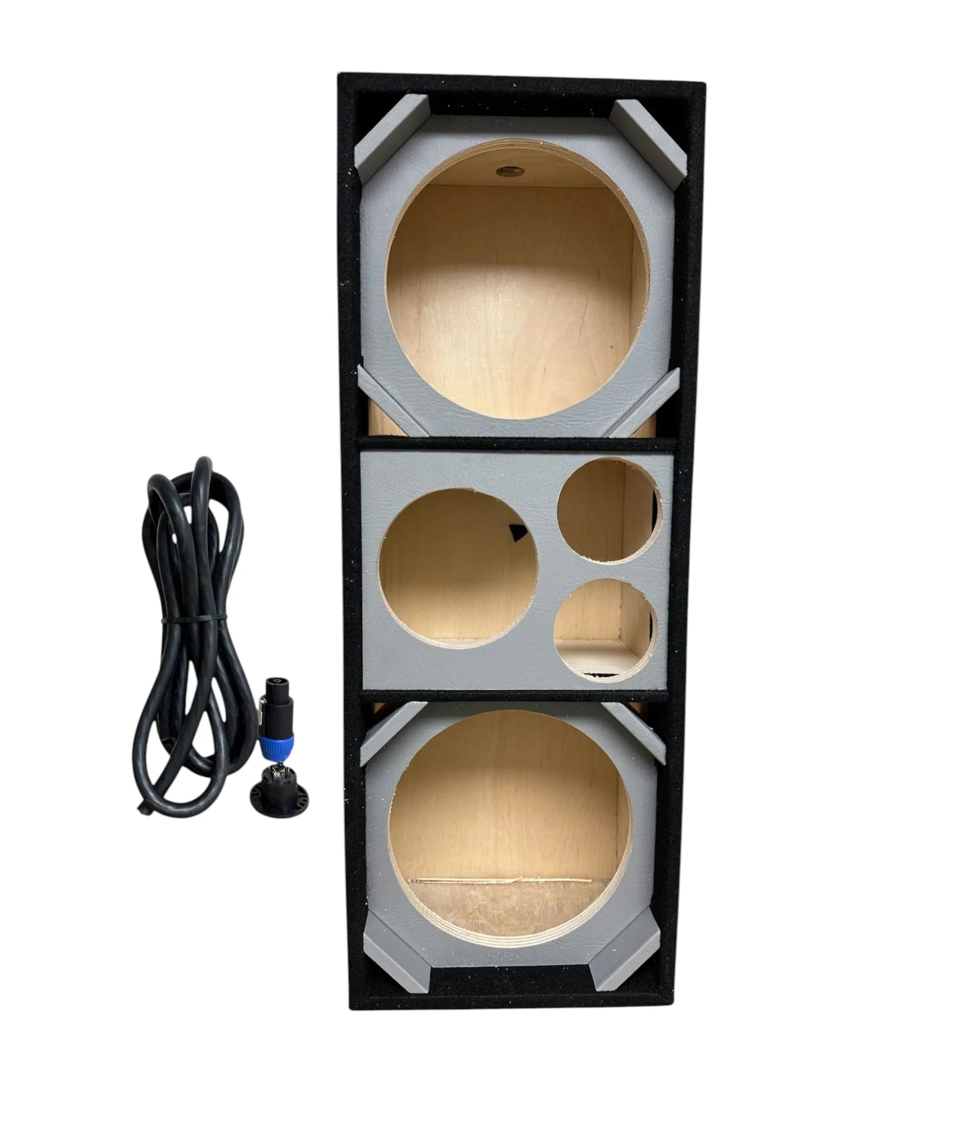 Brazilian Style Chuchero Box for 10″ Speakers 2 Tweeter & 1 Driver| Fr ...