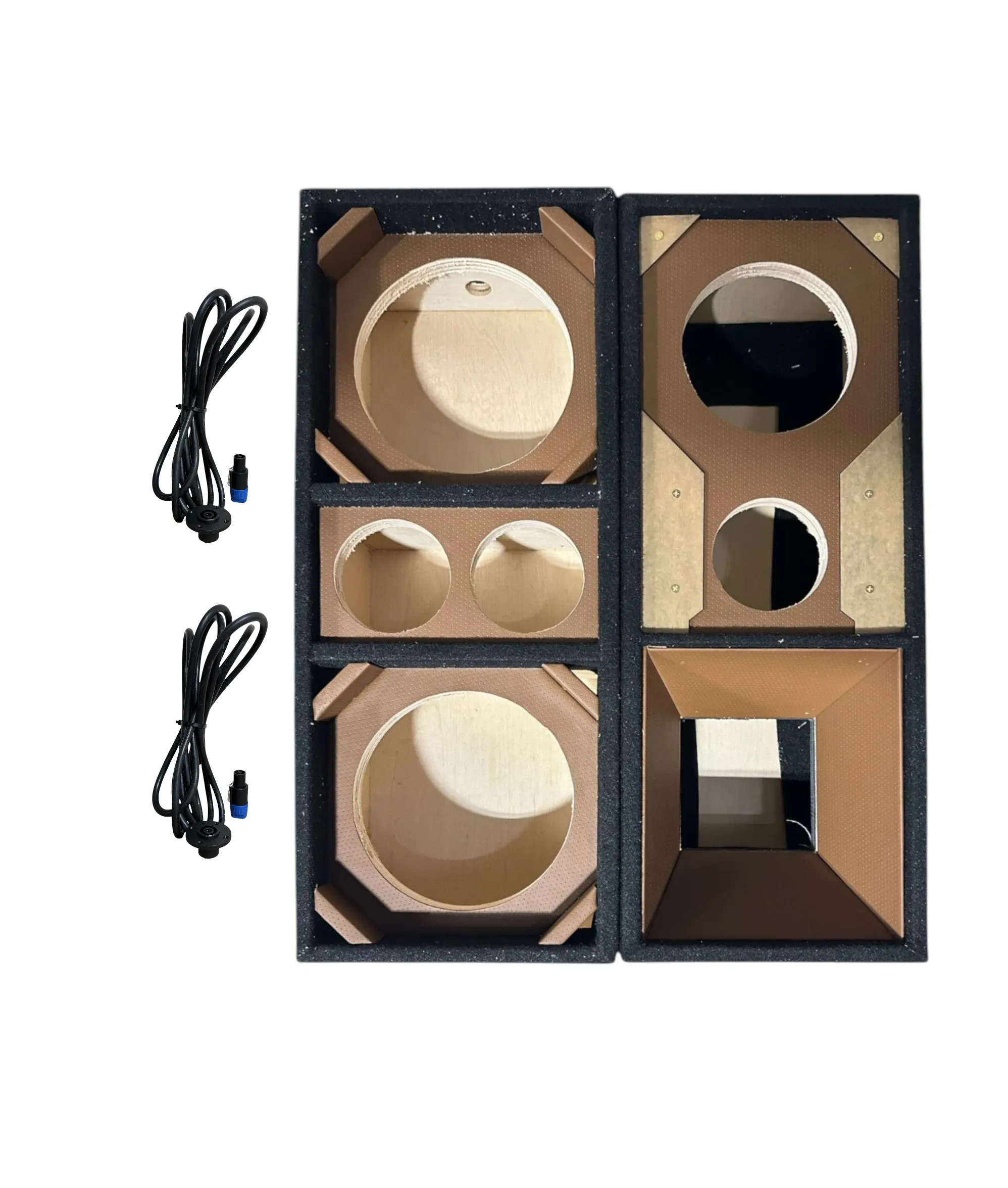 Brazilian Style Chuchero Box for 8″ Speakers – 1T1D1LA Set | Free Cabl ...