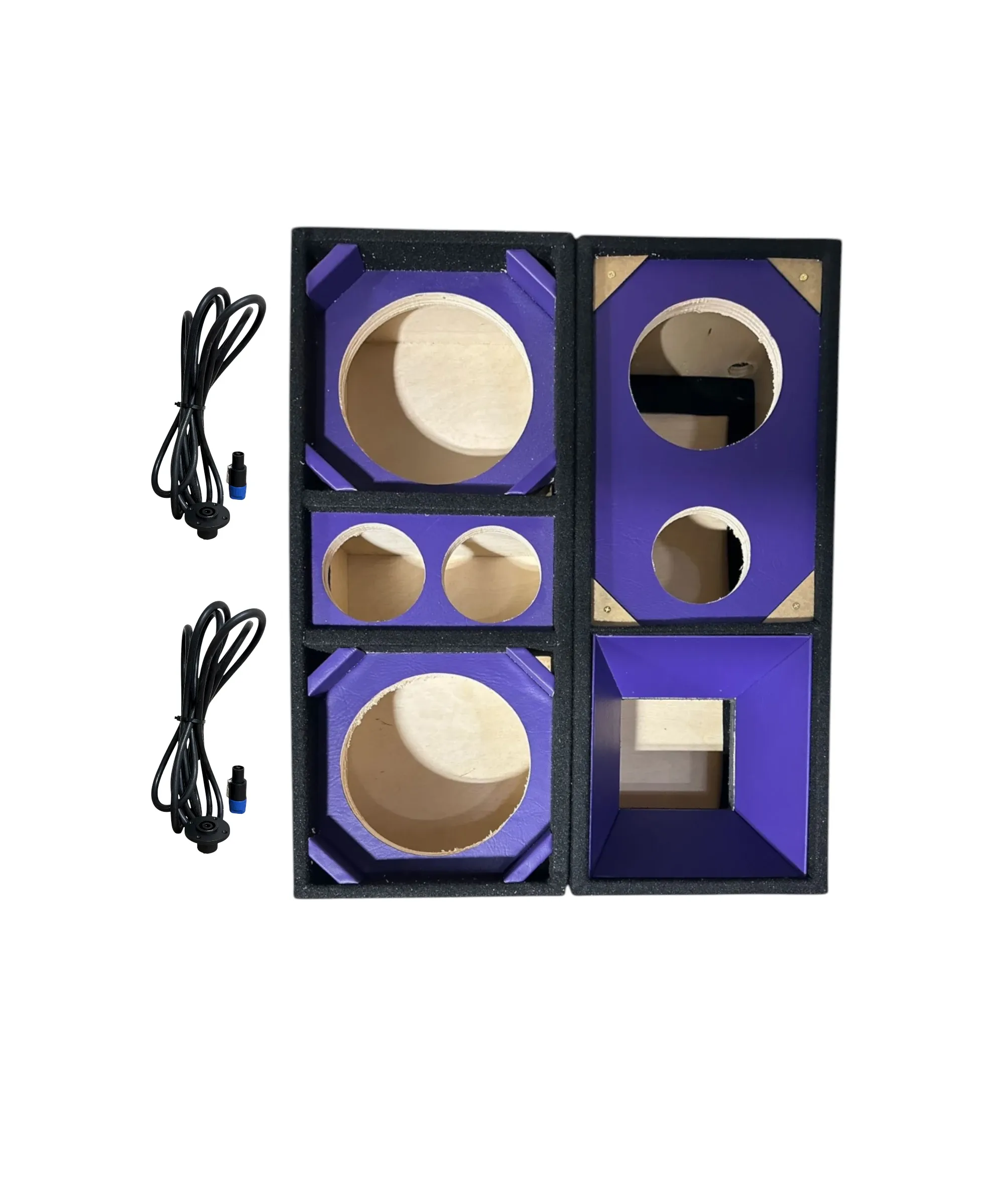 Brazilian Style Chuchero Box for 8″ Speakers – 1T1D1LA Set | Free Cabl ...